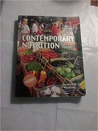 Imagen de archivo de Contemporary Nutrition: Issues and Insights a la venta por SecondSale