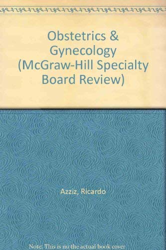 9780071100052: Obstetrics & Gynecology