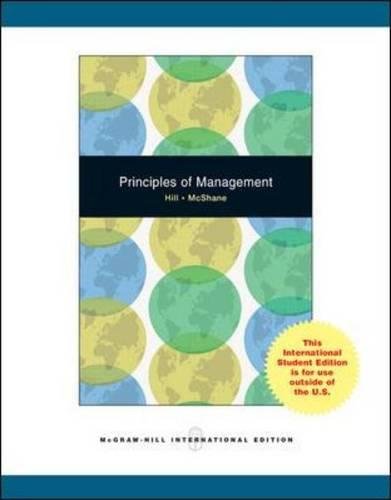 Stock image for (ISE) PRINCIPLES OF MANAGEMENT for sale by Basi6 International
