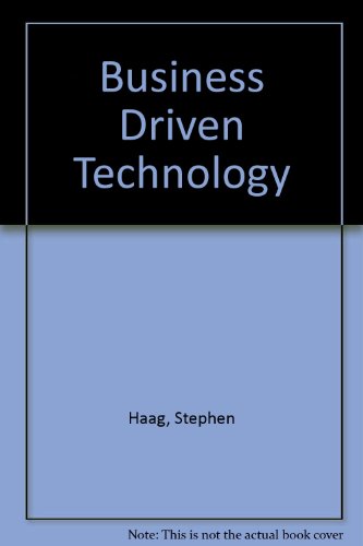 9780071101387: Business Driven Technology