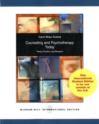9780071101639: Counseling and Psychotherapy Today