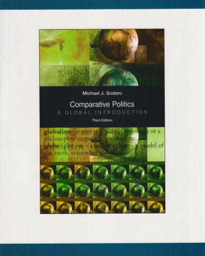 Stock image for Comparative Politics: A Global Introduction for sale by PAPER CAVALIER US