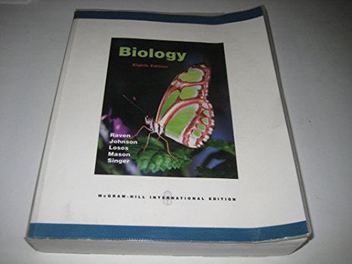 Biology 8th edition by Losos, Jonathan, Singer, Susan, Raven, Peter H., Johnson, Ge (2007) Paperback (9780071102025) by Jonathan Losos; Susan Singer; Peter H. Raven; George B. Johnson; Kenneth A. Mason