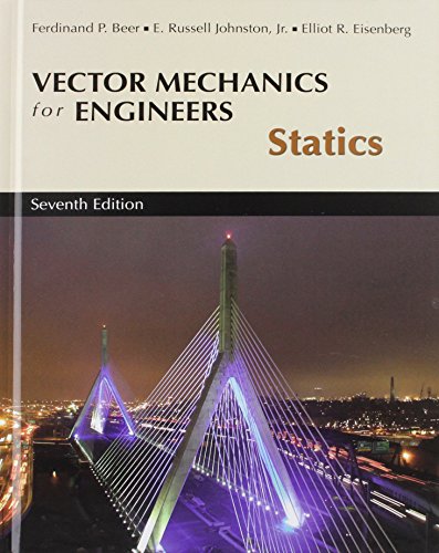 Vector Mechanics for Engineers with Olc: Statics (9780071103169) by Beer, Ferdinand P.