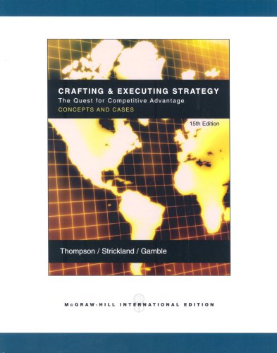 Stock image for Crafting and Executive Strategy for sale by ThriftBooks-Dallas