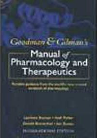 Stock image for Goodman & Gilman's Manual of Pharmacology Therapeutics for sale by HPB-Red