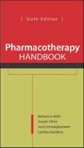 9780071105033: Pharmacotherapy Handbook