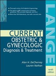 Beispielbild fr Current Obstetric & Gynecologic Diagnosis & Treatment zum Verkauf von HPB-Red