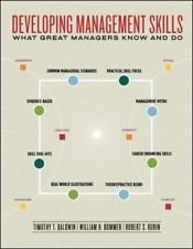 Beispielbild fr Developing Management Skills: What Great Managers Know and Do zum Verkauf von WorldofBooks