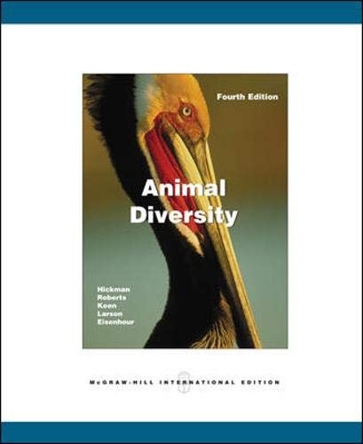 cleveland hickman - animal diversity - AbeBooks