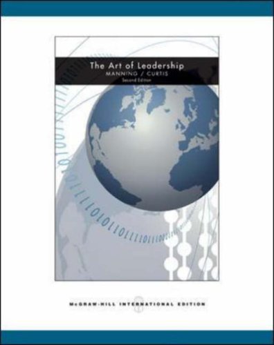 Beispielbild fr The Art of Leadership zum Verkauf von Better World Books Ltd