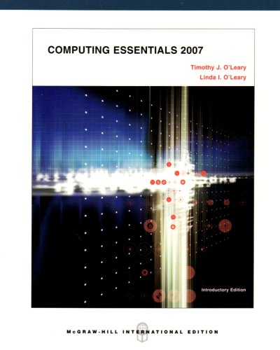 Stock image for Computing Essentials for sale by dsmbooks