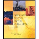 Stock image for International Politics on the World Stage for sale by Wonder Book