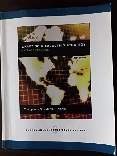 9780071107563: Crafting and Executing Strategy: Text and Readings