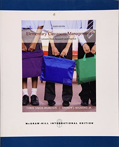 elementary classroom management lessons from research and practice 8th edition