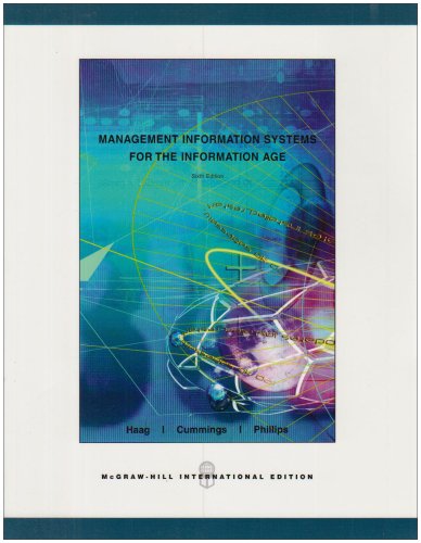 Imagen de archivo de Management Information Systems for the Information Age a la venta por Ergodebooks