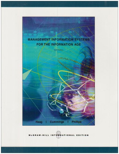 Stock image for Management Information Systems for the Information Age for sale by Ergodebooks