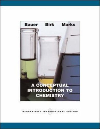 Beispielbild fr Conceptual Introduction to Chemistry zum Verkauf von Basi6 International