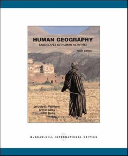 Stock image for Human Geography for sale by Majestic Books