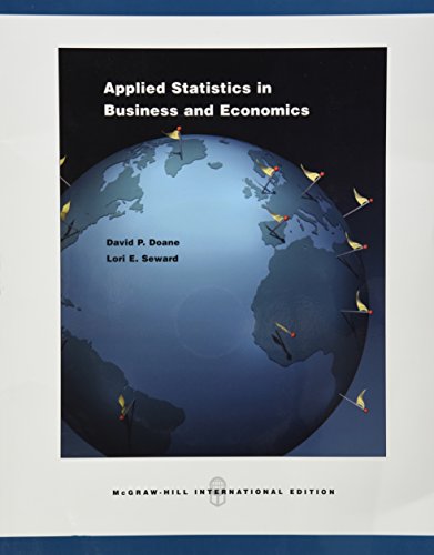 9780071108140: Applied Statistics in Business and Economics with St CDRom