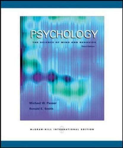 Beispielbild fr Psychology: The Science of Mind and Behavior with In-Psych Cd-Rom and PowerWeb zum Verkauf von WorldofBooks