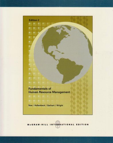 9780071108553: Fundamentals of Human Resource Management