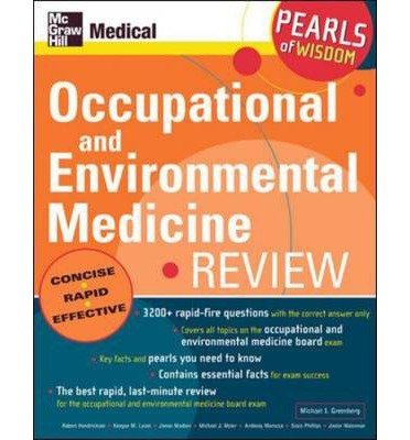 9780071108775: Occupational and Environmental Medicine by Greenberg, Michael