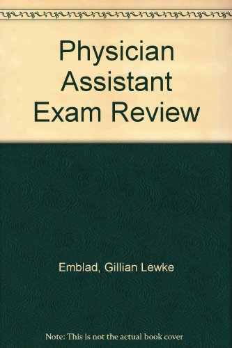 9780071108874: Physician Assistant Exam Review