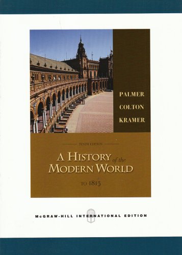 History of the Modern World (v. 1) (9780071109086) by [???]