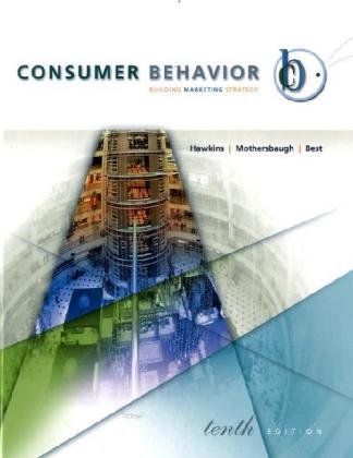 9780071109154: consumer behavior with ddb life style st
