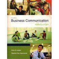 Business Communication: (9780071109178) by [???]