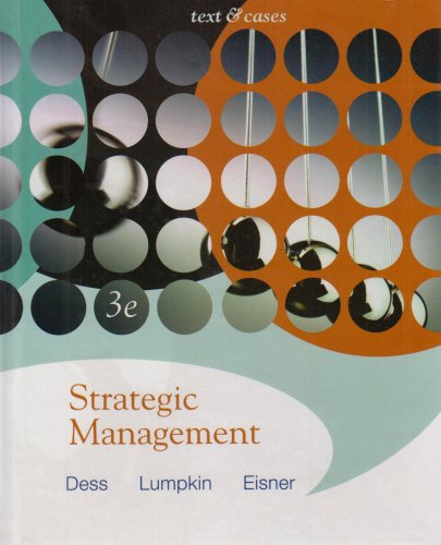 Imagen de archivo de Strategic Management: Text and Cases with OLC access card a la venta por WorldofBooks