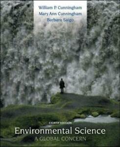 Environmental Science: A Global Concern (9780071111126) by William P. Cunningham