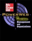 Stock image for Management: WITH CD and OLC with PowerWeb for sale by AwesomeBooks