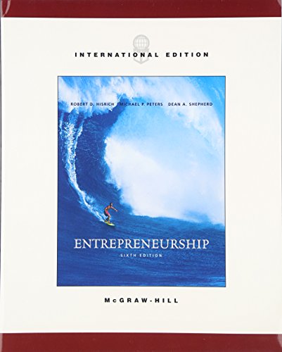 Beispielbild fr Entrepreneurship zum Verkauf von Mispah books