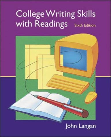 9780071111485: College Writing Skills with Readings