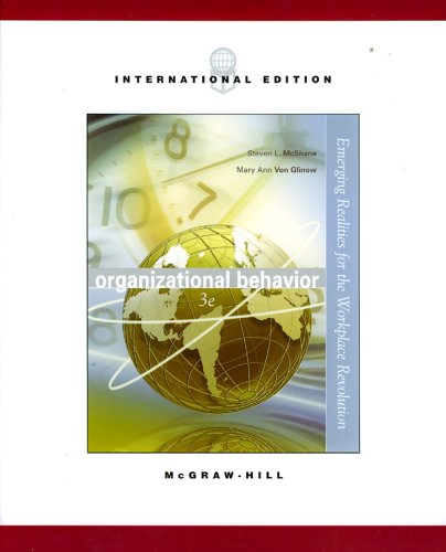 Imagen de archivo de Organizational Behavior: Emerging Realities for the Workplace Revolution a la venta por Cambridge Rare Books