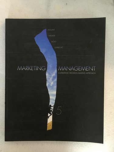 Beispielbild fr Marketing Management: A Strategic, Decision-making Approach zum Verkauf von Reuseabook