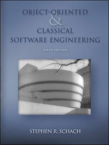 9780071111911: Object-oriented and Classical Software Engineering