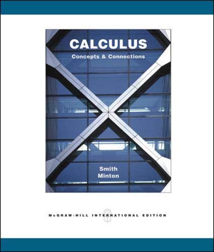 Beispielbild fr Calculus : Concepts and Connections zum Verkauf von Phatpocket Limited