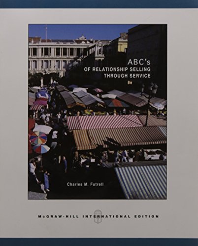 Imagen de archivo de Abc's of Relationship Selling Through Service a la venta por Books Puddle