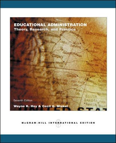 9780071112949: Educational Administration: Theory, Research, and Practice