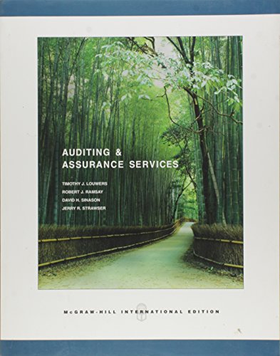 Imagen de archivo de Auditing and Assurance Services a la venta por WeBuyBooks