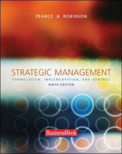 Strategic Management (9780071113441) by John A. Pearce II
