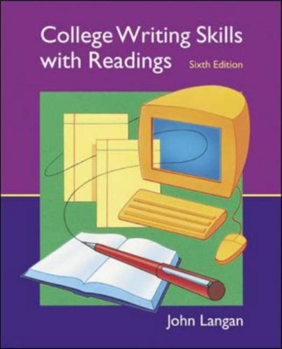 9780071114165: College Writing Skills with Readings: Text, Student CD, User's Guide, and Online