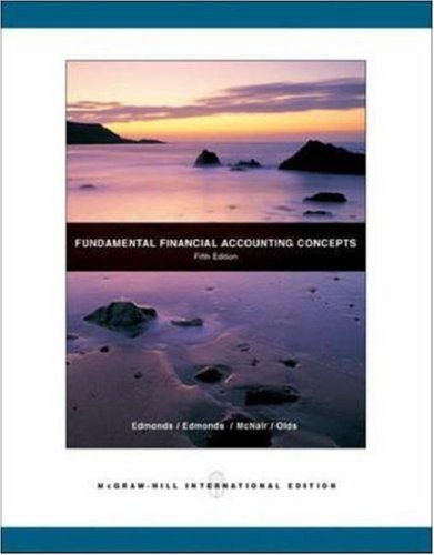 Stock image for Fundamental Financial Accounting Concepts W/Annual Report,& Topic Tackler DVD: with Student Success CD, Topic Tackler, Annual Report, Net Tutor and OLC Premium Card for sale by dsmbooks