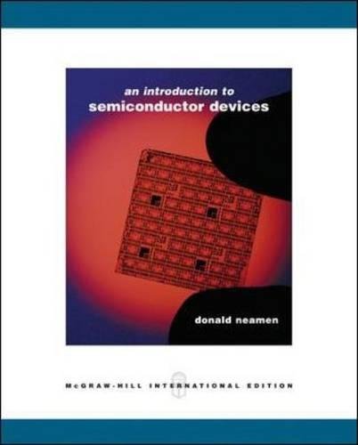 Semiconductor Device Fundamentals (9780071116275) by Donald A. Neamen