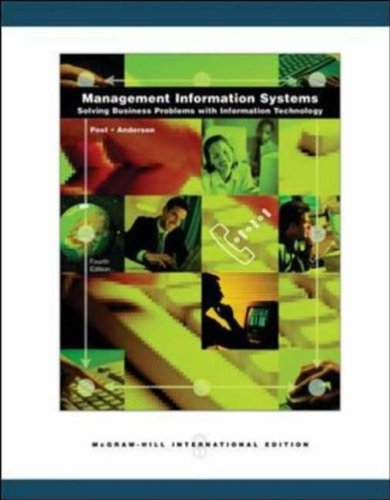 Stock image for Management Information Systems for sale by Phatpocket Limited