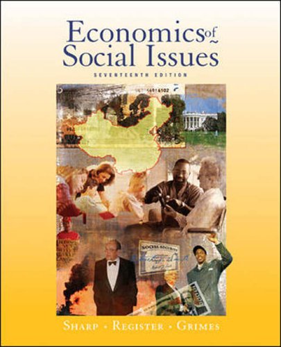 Economics of Social Issues (9780071116541) by Ansel Miree Sharp; Charles A. Register; Paul W Gri
