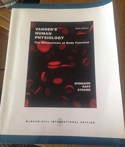 Imagen de archivo de Vander's Human Physiology - The Mechanisms of body Function a la venta por AwesomeBooks